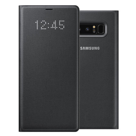 Samsung Note 8 LED View Cover Zwart - PhoneDiscounter.nl | Smartphones | Reparaties | Accessoires | Telefoons